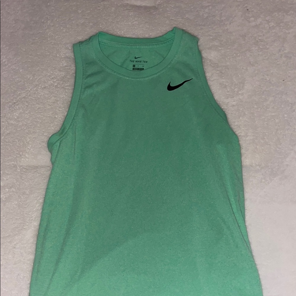 Nike Aqua Sleeveless Top